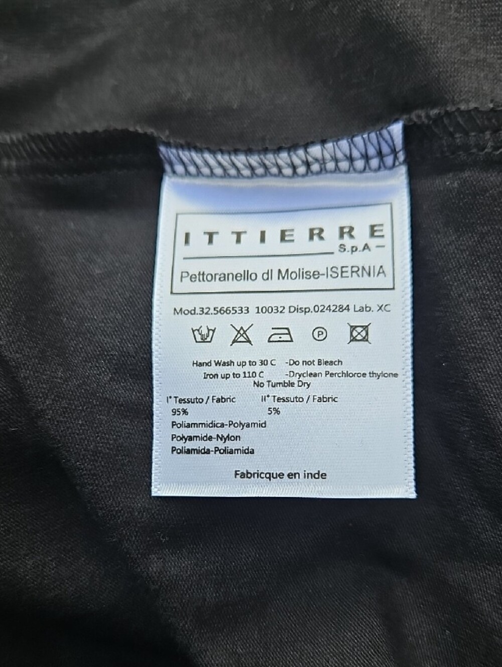 Dior Black Logo T‑Shirt with Blue and Yellow Accents - Picture 7 of 8